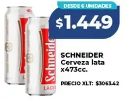 Supermayorista Vital Schneider cerveza lata oferta