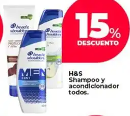 Supermayorista Vital H&S shampoo y acondicionador todos. oferta