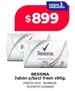 Supermayorista Vital Rexona jabón a/bact fresh oferta