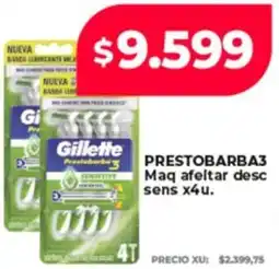 Supermayorista Vital Gillette prestobarba3 maq afeltar desc sens oferta