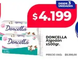Supermayorista Vital Doncella algodón oferta