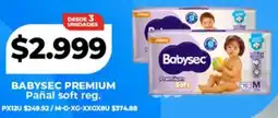 Supermayorista Vital Babysec premium pañal soft reg. oferta