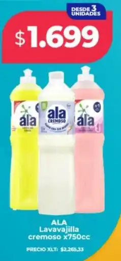 Supermayorista Vital Ala lavavajilla cremoso oferta