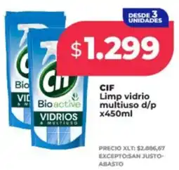 Supermayorista Vital Cif limp vidrio multiuso d/p oferta