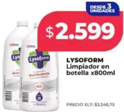 Supermayorista Vital Lysoform limpiador en botella oferta