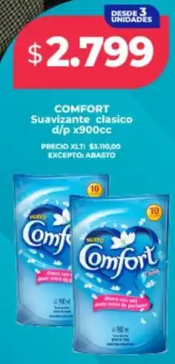 Supermayorista Vital Comfort suavizante clasico d/p oferta