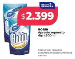 Supermayorista Vital Robin apresto repuesto d/p oferta