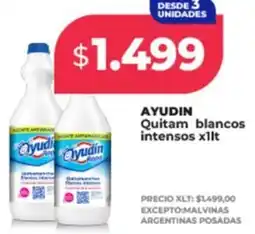 Supermayorista Vital Ayudin quitam blancos intensos oferta