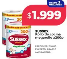 Supermayorista Vital Sussex rollo de cocina megarollo oferta