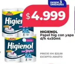Supermayorista Vital Higienol papel hig con yapa d/h oferta