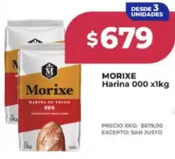 Supermayorista Vital Morixe harina 000 oferta