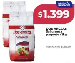 Supermayorista Vital Dos anclas sal gruesa paquete oferta