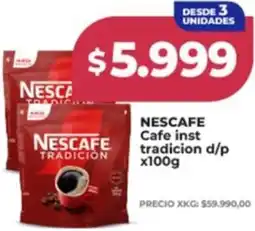 Supermayorista Vital Nescafe cafe inst tradicion d/p oferta
