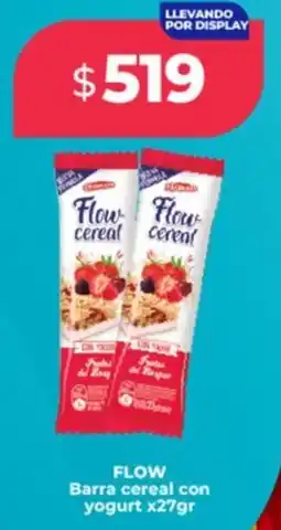 Supermayorista Vital Flow barra cereal con yogurt oferta