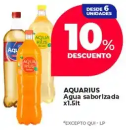Supermayorista Vital Aquarius agua saborizada oferta