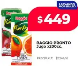 Supermayorista Vital Baggio pronto jugo oferta