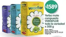 Supermercados Buenos Días Verdeflor hierbas serranas compuesta toda la variedad oferta