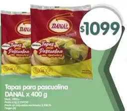 Supermercados Buenos Días Danal tapas para pascualina oferta
