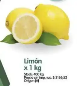Supermercados Buenos Días Limón oferta