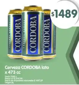 Supermercados Buenos Días Dorada cerveza lata oferta