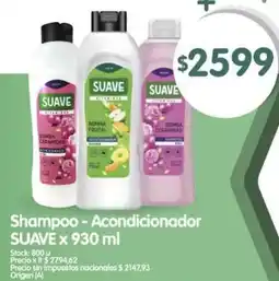 Supermercados Buenos Días Suave shampoo-acondicionador oferta