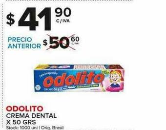 Carrefour Maxi Odolito Crema Dental oferta
