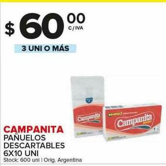 Carrefour Maxi Campanita Pañuelos Descartables oferta