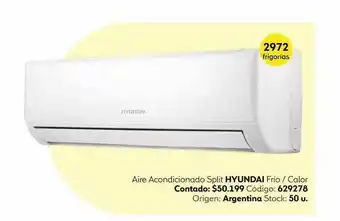 Coppel Aire Acondicionado Split Hyundai Frio Calor oferta