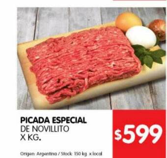 Disco Picada Especial De Novillito oferta
