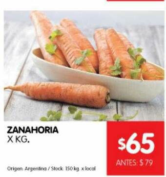 Disco Zanahoria oferta