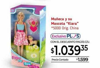 La Anonima Muñeca Y Su Mascota oferta
