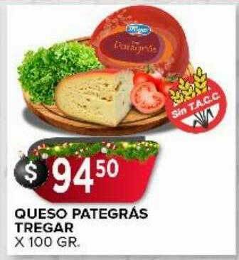 Supermercados Mayor Queso Pategrás Tregar oferta