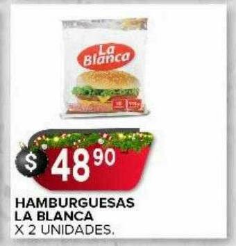 Supermercados Mayor Hamburguesas La Blanca oferta