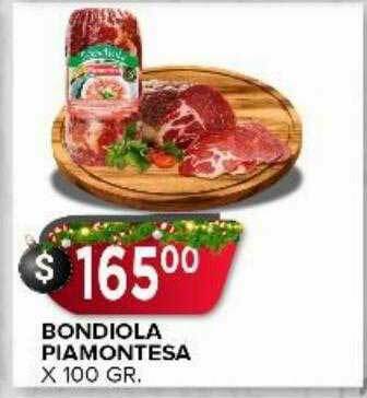 Supermercados Mayor Bondiola Piamontesa oferta