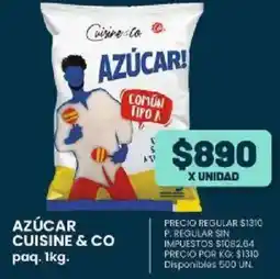 Supermercados Vea Cuisine & Co azúcar paq. oferta