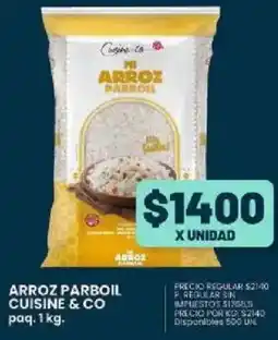Supermercados Vea Cuisine & Co arroz parboil paq. oferta