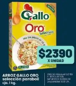Supermercados Vea Arroz gallo oro selección paraboil cja. oferta