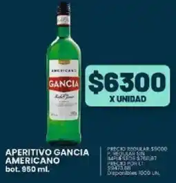 Supermercados Vea Gancia aperitivo americano bot. oferta