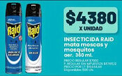 Supermercados Vea Raid insecticida mata moscas y mosquitos aer. oferta