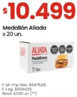 Changomas Aliada medallón oferta