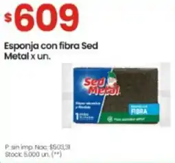 Changomas Sed metal esponja con fibra oferta