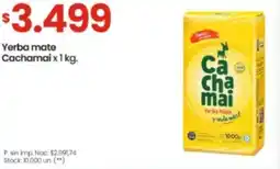 Changomas Cachamai yerba mate oferta
