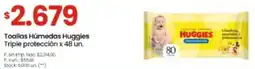 Changomas Huggies toallas húmedas triple protección oferta
