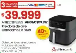 Changomas Ultracomb freidora de aire oferta