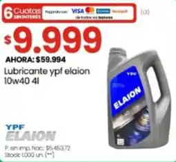 Changomas Elaion lubricante oferta