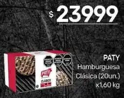 Nini Mayorista Paty hamburguesa clásica oferta