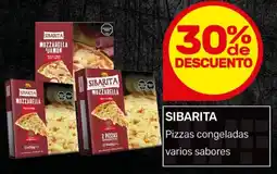 Nini Mayorista Sibarita pizzas congeladas varios sabores oferta