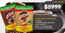 Supermercados Tadicor Nescafé café dolca doypack tradicional/suave oferta