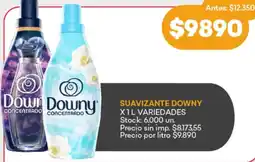 Supermercados Tadicor Downy suavizante variedades oferta