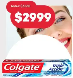 Supermercados Tadicor Colgate triple acción xtra blancura oferta